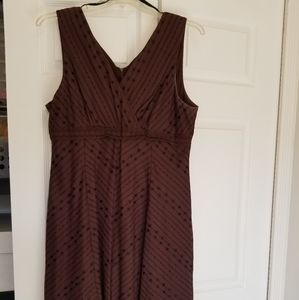 Brown dress